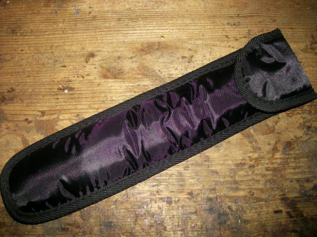Tin Whistle Hülle schwarz, Premium