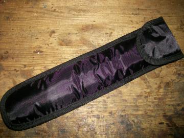 Tin Whistle Hülle schwarz, Premium